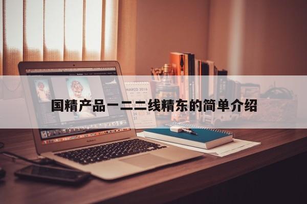 国精产品一二二线精东的简单介绍