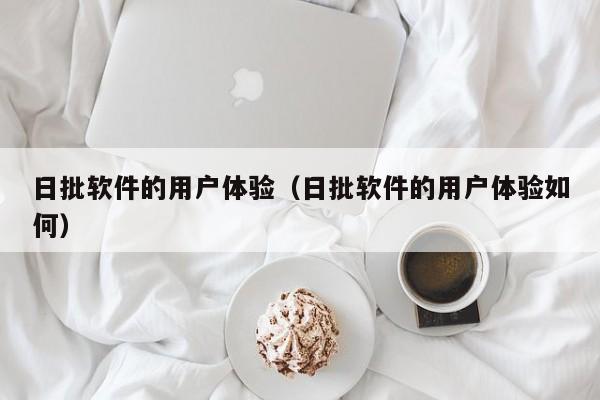 日批软件的用户体验(日批软件的用户体验如何)
