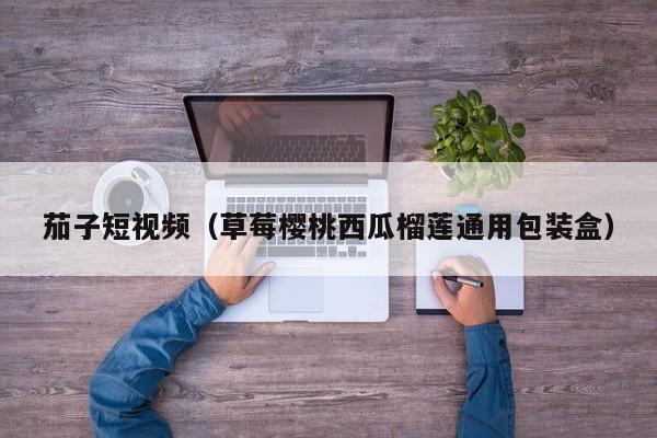 茄子短视频(草莓樱桃西瓜榴莲通用包装盒)