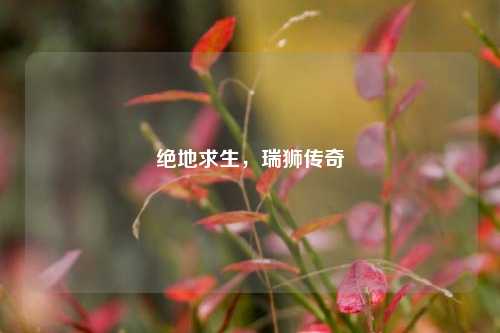 绝地求生，瑞狮传奇