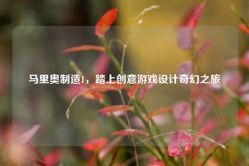 马里奥制造1，踏上创意游戏设计奇幻之旅