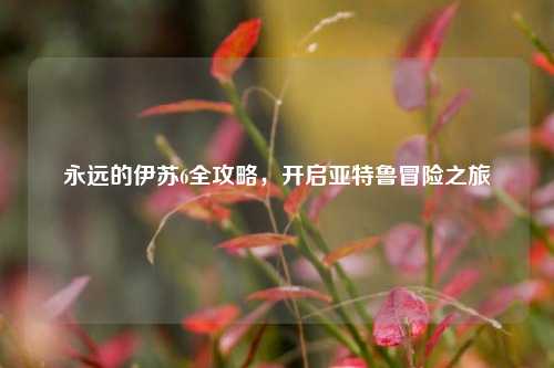 永远的伊苏6全攻略，开启亚特鲁冒险之旅