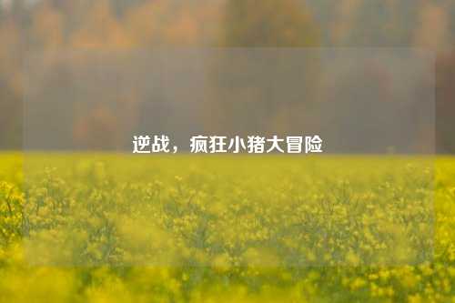 逆战,疯狂小猪大冒险