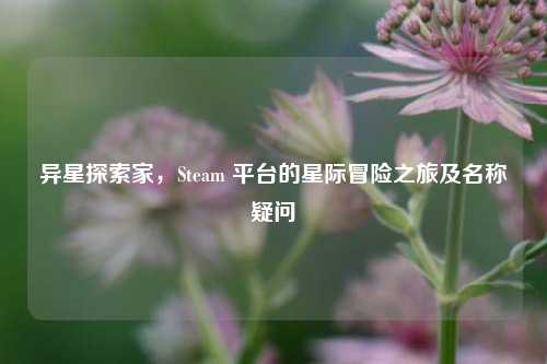 异星探索家，Steam 平台的星际冒险之旅及名称疑问